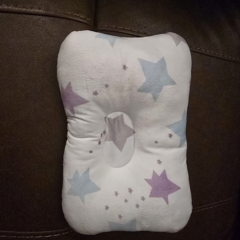 Star Pattern Baby Pillow